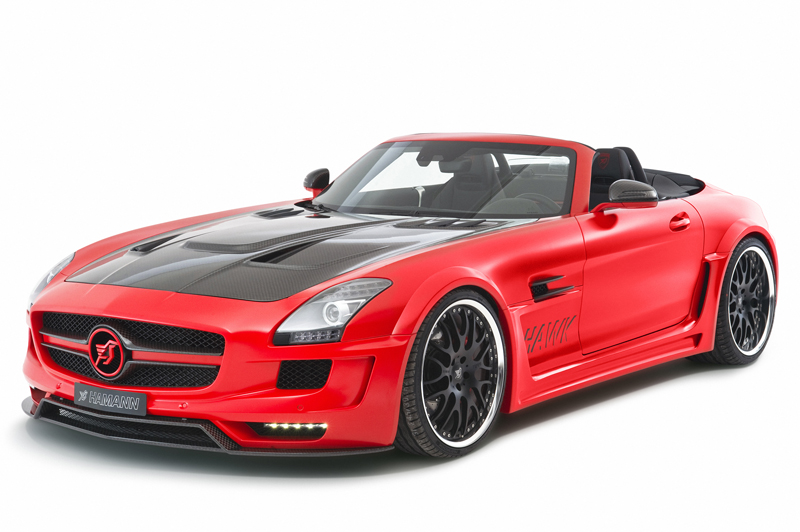 photo 1 Mercedes-Benz SLS AMG custom wheels Hamann Anodized 21x9.0, ET , tire size 245/30 R21. 21x12.5 ET 345/25 R21
