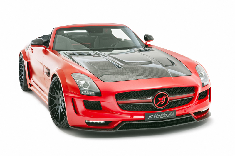 photo 2 Mercedes-Benz SLS AMG custom wheels Hamann Anodized 21x9.0, ET , tire size 245/30 R21. 21x12.5 ET 345/25 R21