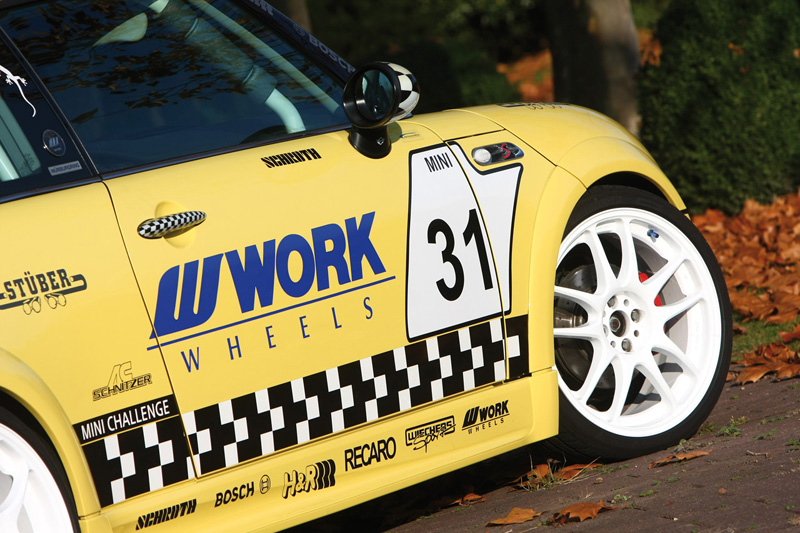 photo 4 MINI Cooper custom wheels Work CR Kai 18x7.5, ET , tire size 215/35 R18. x ET 