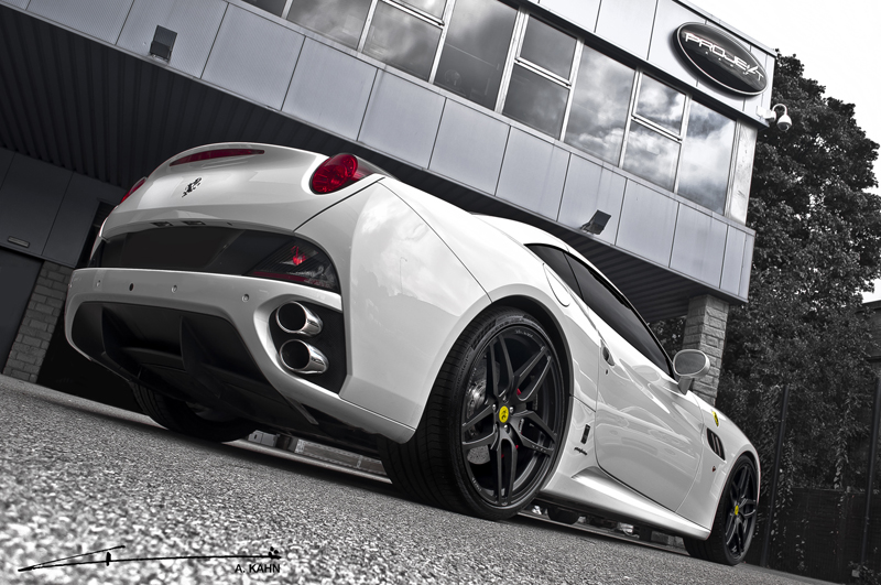 photo 1 Ferrari California custom wheels Kahn Monza 21x9.0, ET , tire size X R21. 22x12.0 ET 