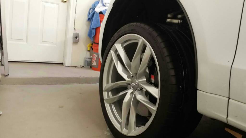photo 1 Audi SQ5 custom wheels Avant 21x9.5, ET +25, tire size 285/35 R21. x ET