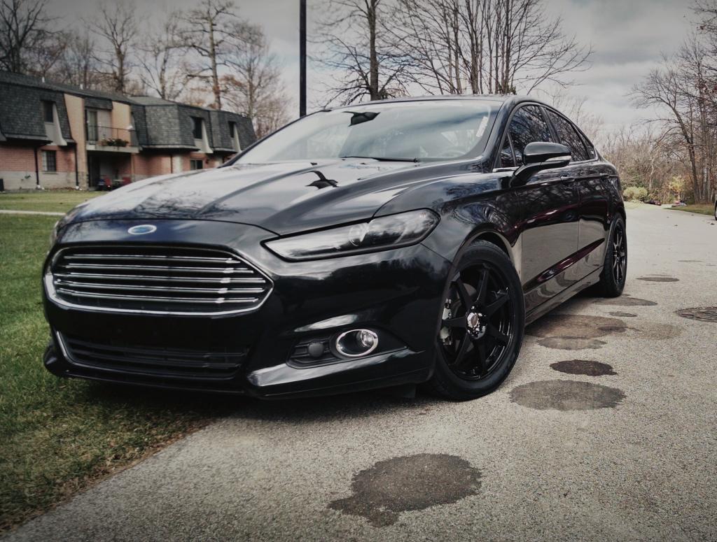 photo 2 Ford Fusion custom wheels Drag DR-33 18x, ET , tire size 245/45 R18. x ET 