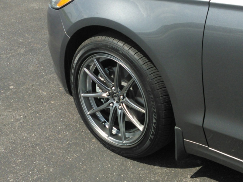 photo 1 Ford Fusion custom wheels Konig Oversteer 18x8.0, ET +45, tire size 235/45 R18. x ET 