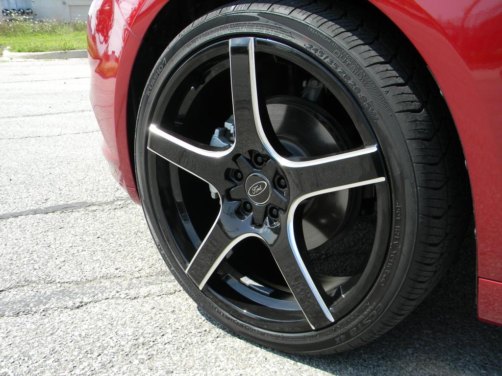 photo 1 Ford Fusion custom wheels Motiv Luxury Maranello 410BM 20x8.5, ET , tire size 245/35 R20. x ET 