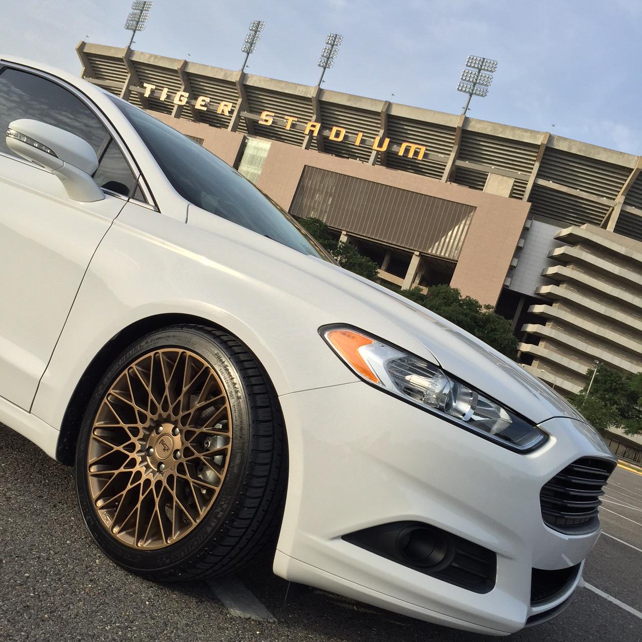 photo 1 Ford Fusion custom wheels Niche Citrine M155 19x8.5, ET +40, tire size 245/40 R19. x ET 