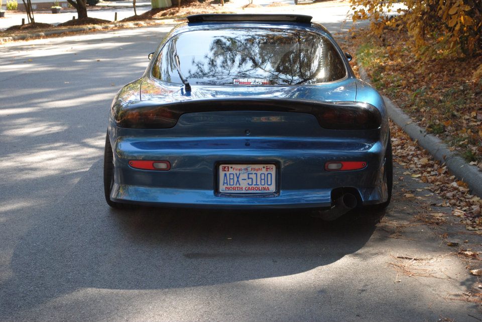 photo 3 Mazda RX-7 custom wheels ADVAN RG-D 18x10.0, ET +30, tire size 255/35 R18. 18x10.5 ET+25 275/35 R18
