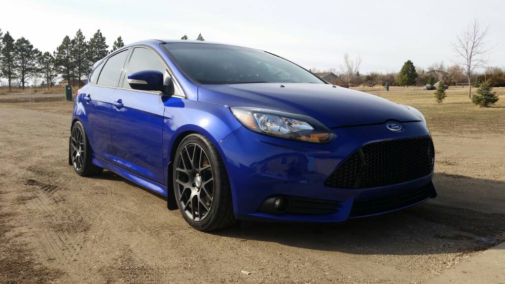 photo 1 Ford Focus ST custom wheels TSW Nurburgring 18x8.0, ET +40, tire size 235/40 R18. x ET 
