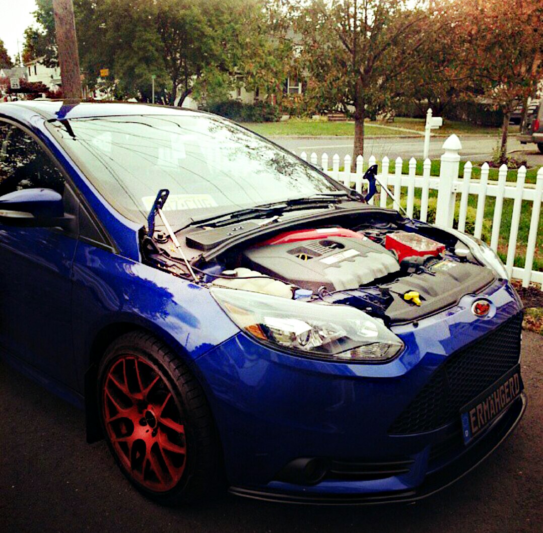 photo 1 Ford Focus ST custom wheels Avant Garde M310 18x8.5, ET +42, tire size 235/40 R18. x ET 