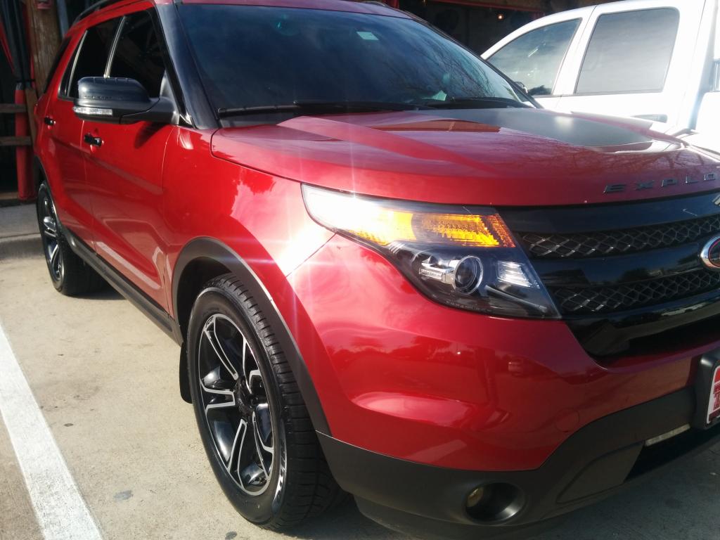 photo 2 Ford Explorer custom wheels OEM Ford  20x, ET , tire size 265/50 R20. x ET 