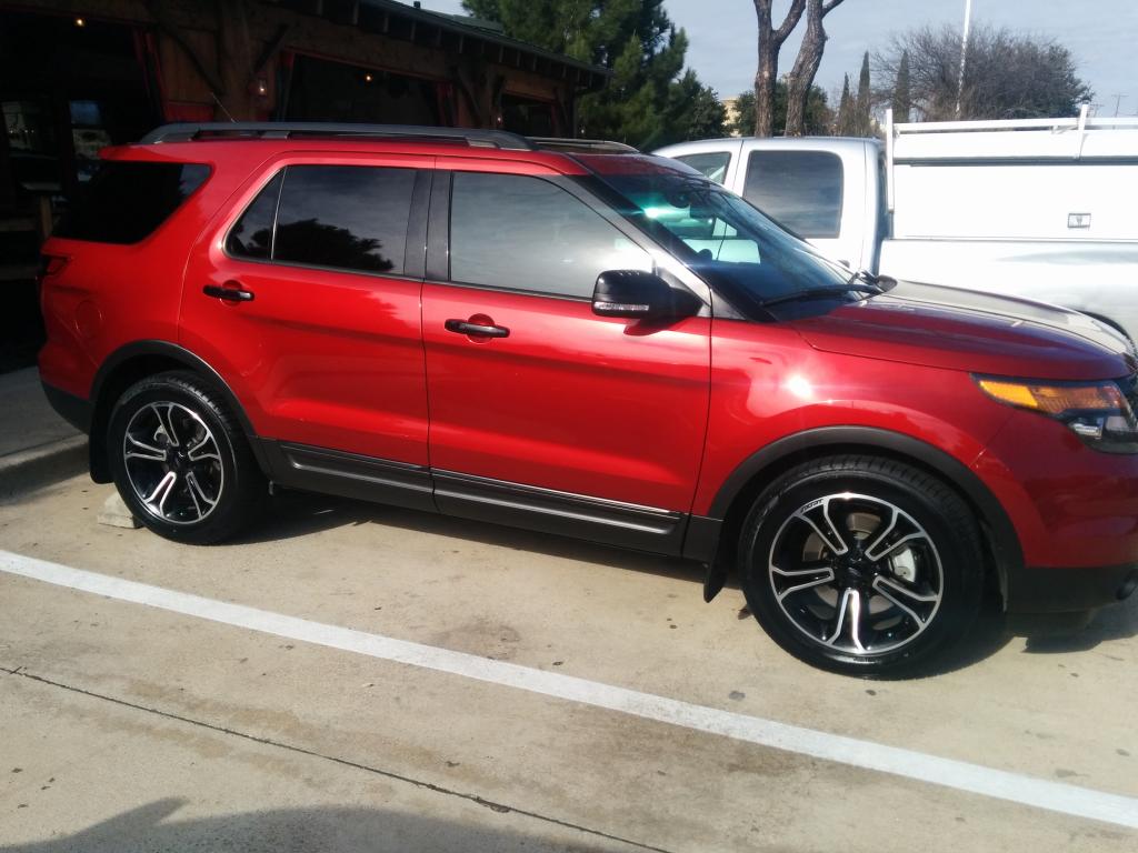 photo 3 Ford Explorer custom wheels OEM Ford  20x, ET , tire size 265/50 R20. x ET 