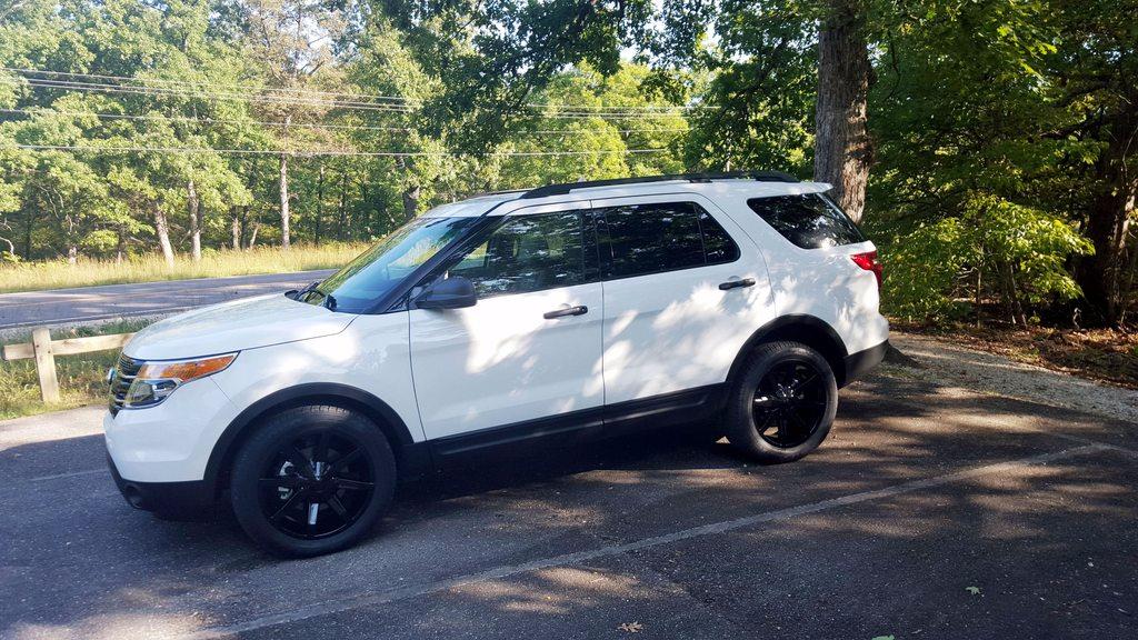 photo 1 Ford Explorer custom wheels KMC Slides 20x, ET , tire size 265/50 R20. x ET