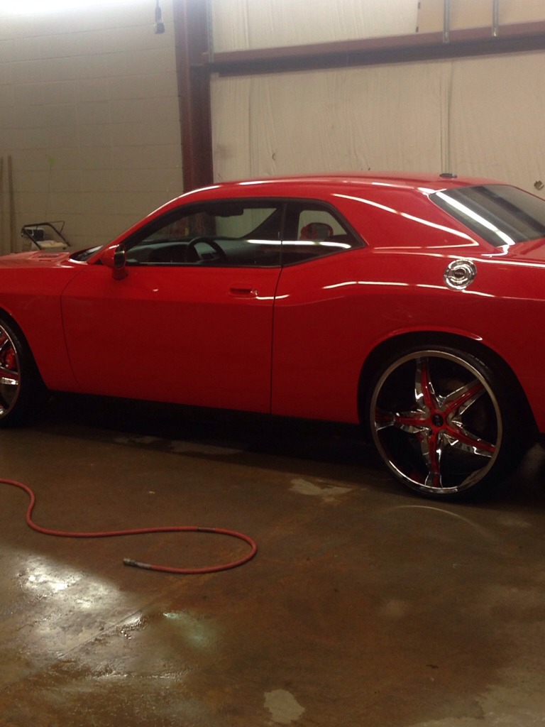 photo 1 Dodge Challenger custom wheels 24x, ET , tire size X R24. x ET