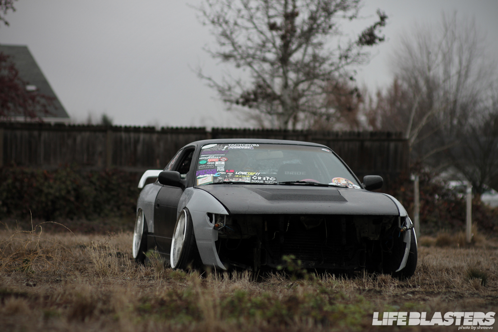 photo 2 Nissan S13 custom wheels Work VS-KF 17x10.5, ET -14, tire size 215/40 R17. x ET 225/45 R