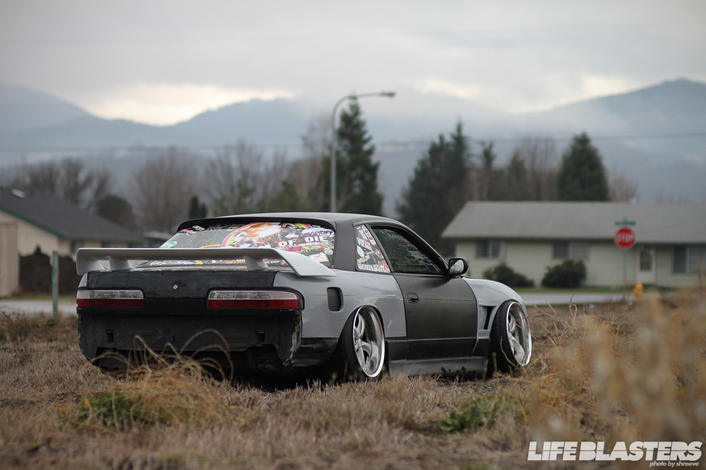 photo 3 Nissan S13 custom wheels Work VS-KF 17x10.5, ET -14, tire size 215/40 R17. x ET 225/45 R
