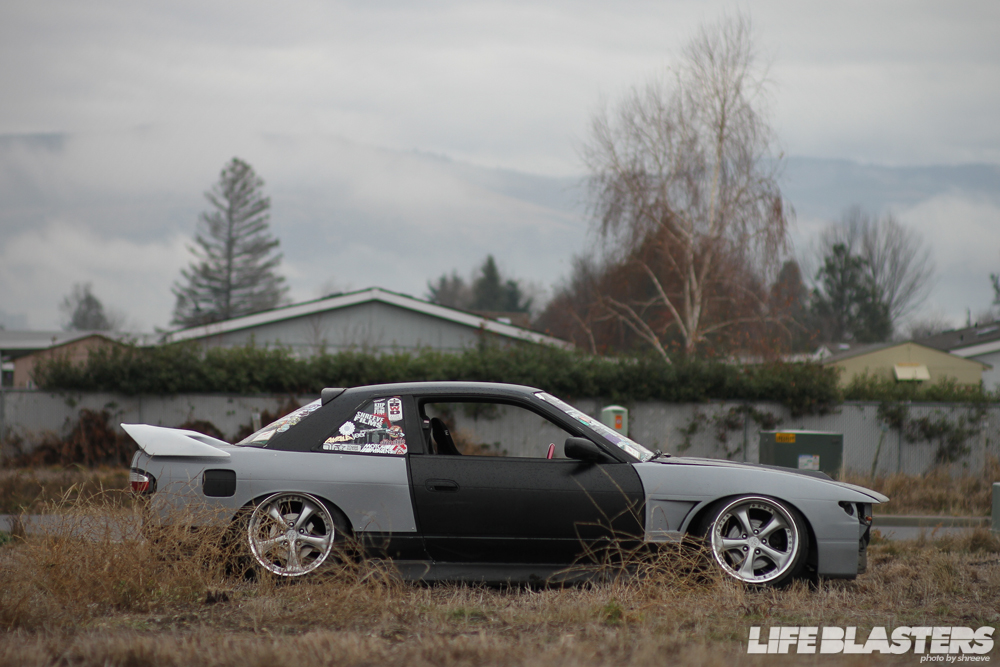 photo 4 Nissan S13 custom wheels Work VS-KF 17x10.5, ET -14, tire size 215/40 R17. x ET 225/45 R