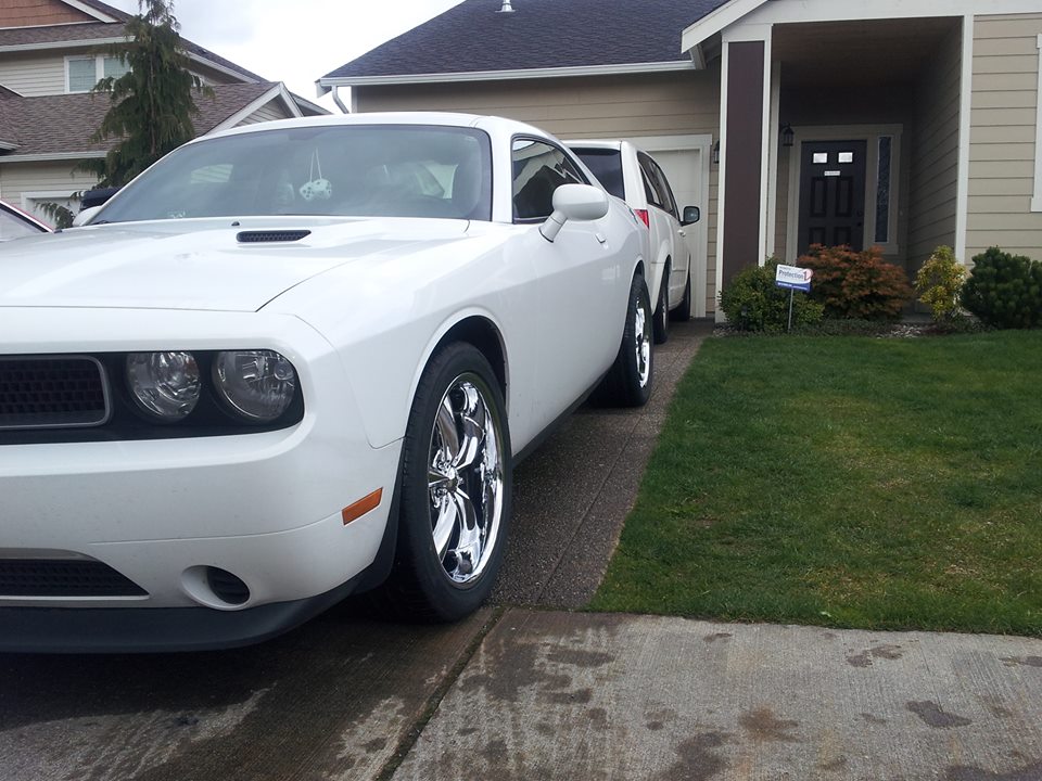 photo 2 Dodge Challenger custom wheels Boss 338 20x8.5, ET , tire size X R20. 20x10.0 ET 