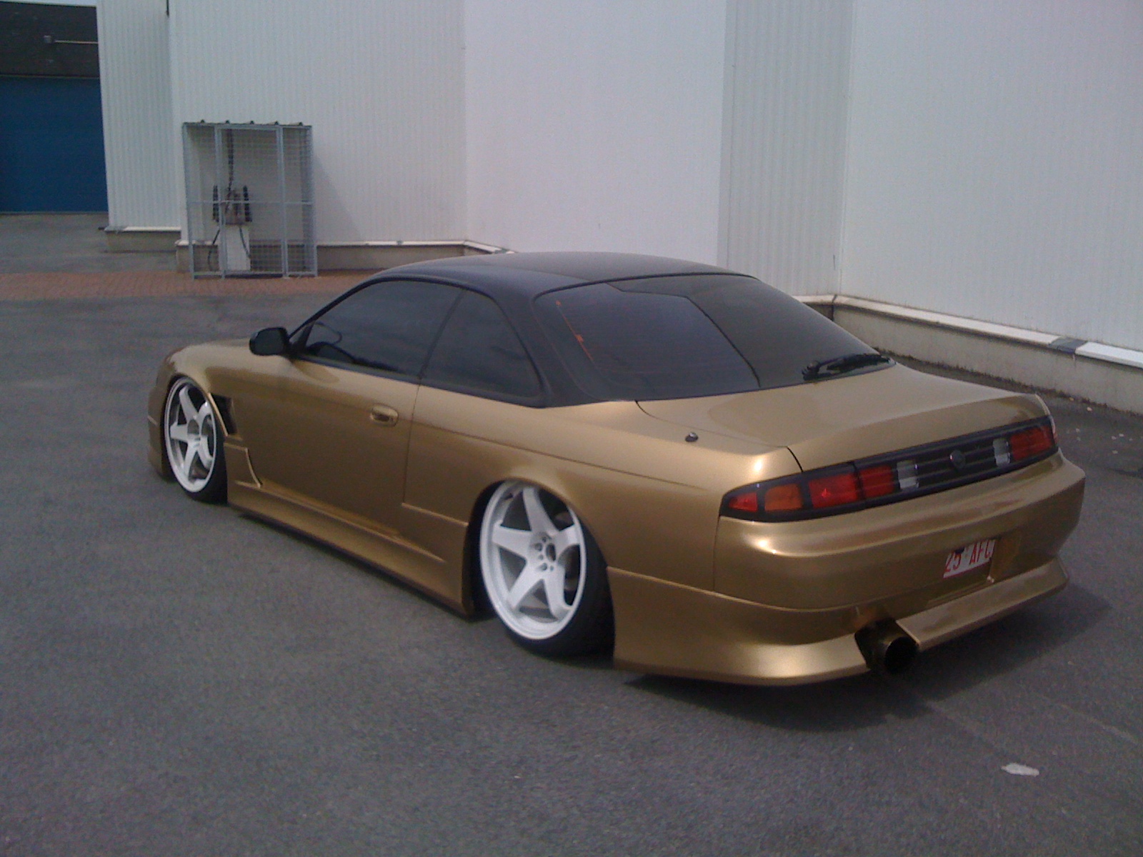 photo 1 Nissan S14 custom wheels rota gtr 19x9.0, ET +20, tire size 235/40 R19. 19x10.0 ET+20 245/40 R19