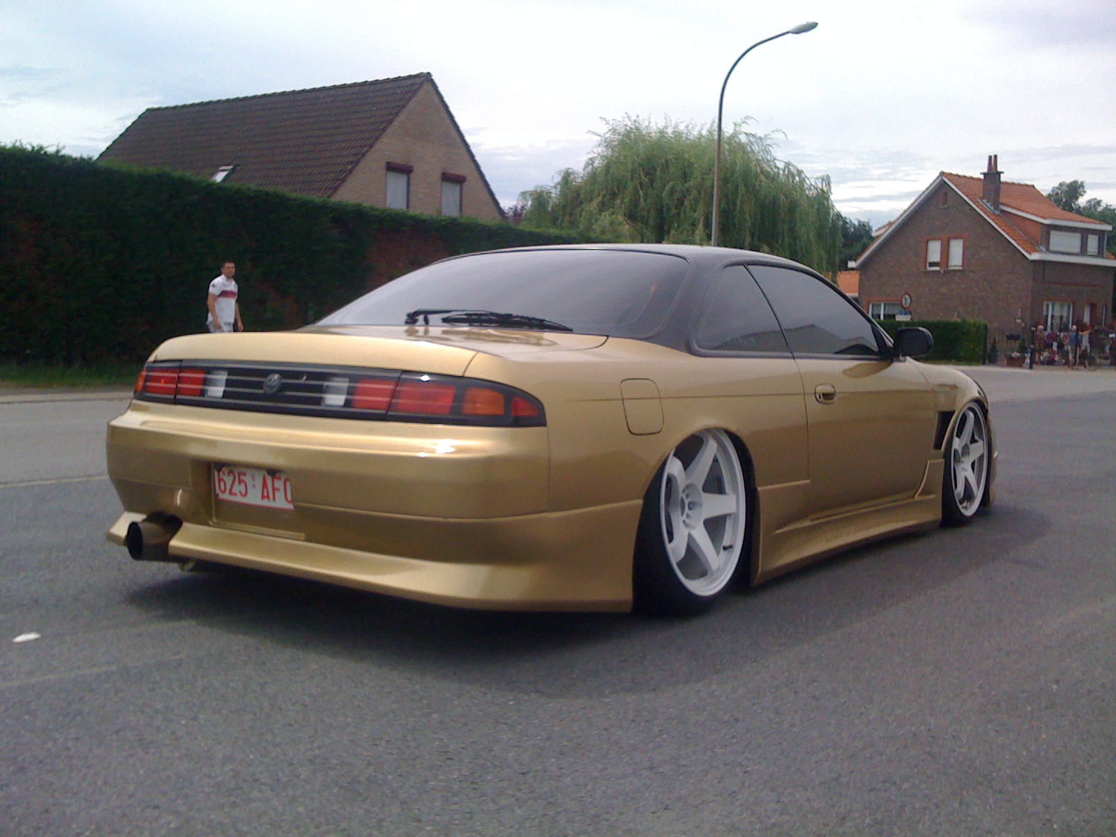 photo 3 Nissan S14 custom wheels rota gtr 19x9.0, ET +20, tire size 235/40 R19. 19x10.0 ET+20 245/40 R19
