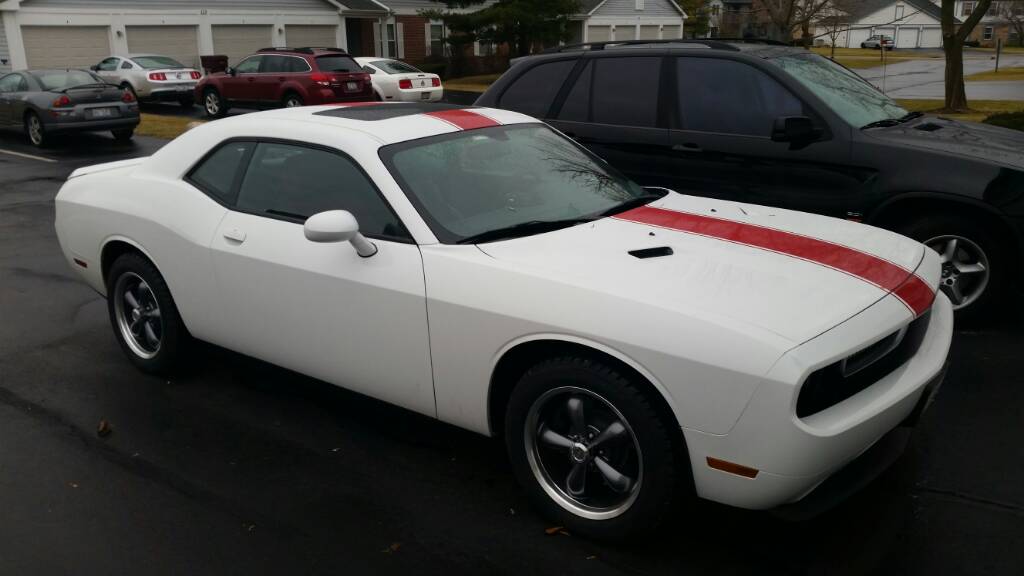 photo 2 Dodge Challenger custom wheels Vision Legend 5 Type 142 18x10.0, ET , tire size X R18. x ET 
