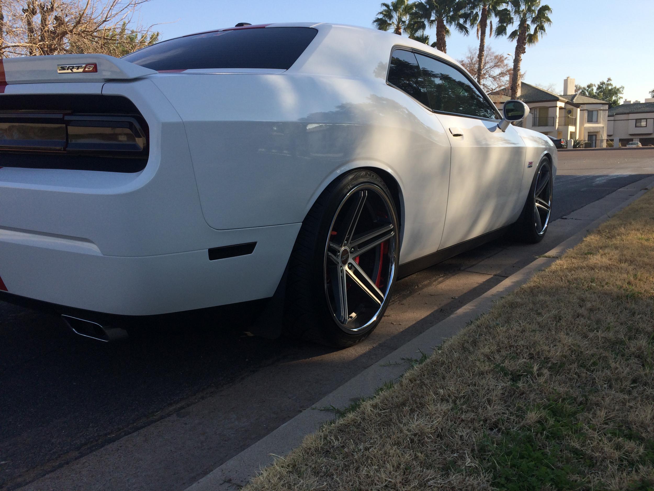 photo 1 Dodge Challenger custom wheels   22x9.0, ET +15, tire size X R22. 22x11.0 ET+23 