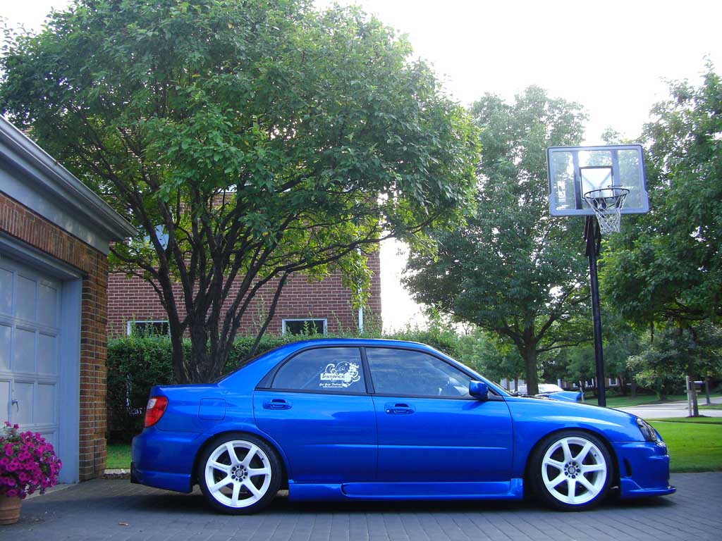 photo 1 Subaru Impreza WRX custom wheels Work Wheels XT-7 18x9.5, ET +33, tire size 255/35 R18. 18x9.5 ET+35