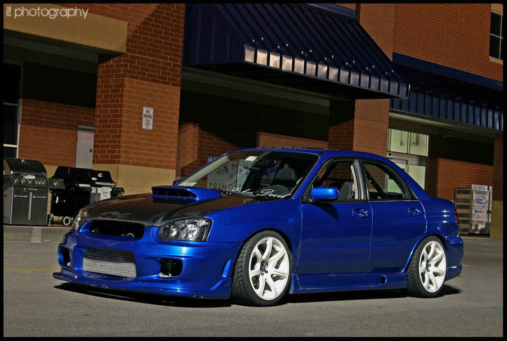 photo 2 Subaru Impreza WRX custom wheels Work Wheels XT-7 18x9.5, ET +33, tire size 255/35 R18. 18x9.5 ET+35