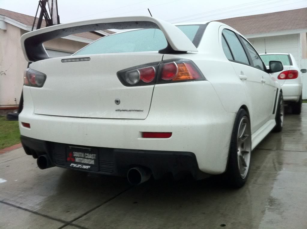 photo 1 Mitsubishi Lancer Evolution custom wheels 18x9.5, ET +10, tire size X R18. x ET