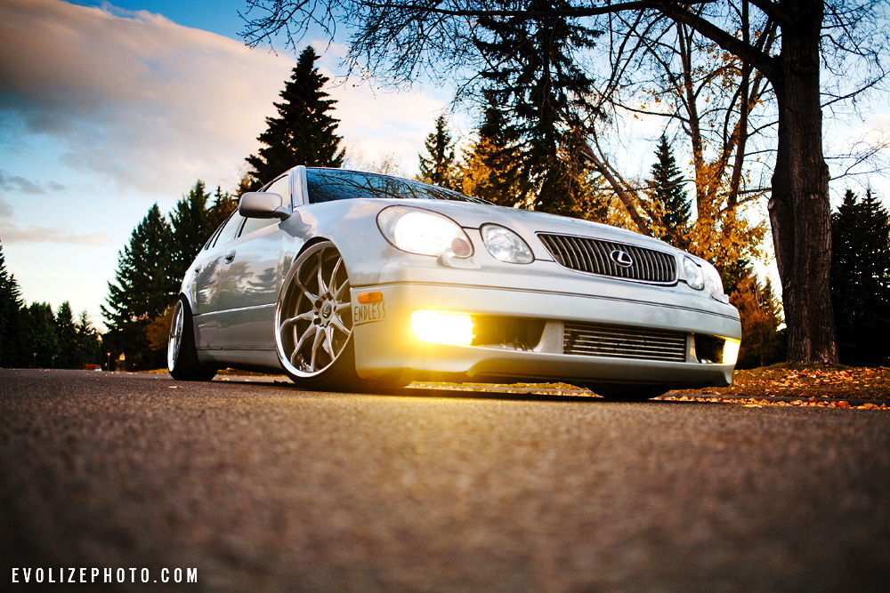 photo 3 Lexus GS 400 custom wheels Work XSA 03C 19x9.5, ET +9, tire size 215/35 R19. 19x11.0 ET-1 275/30 R19