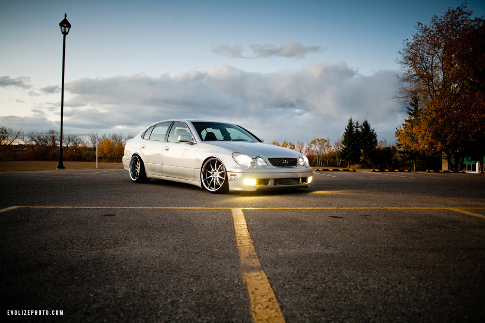 photo 4 Lexus GS 400 custom wheels Work XSA 03C 19x9.5, ET +9, tire size 215/35 R19. 19x11.0 ET-1 275/30 R19