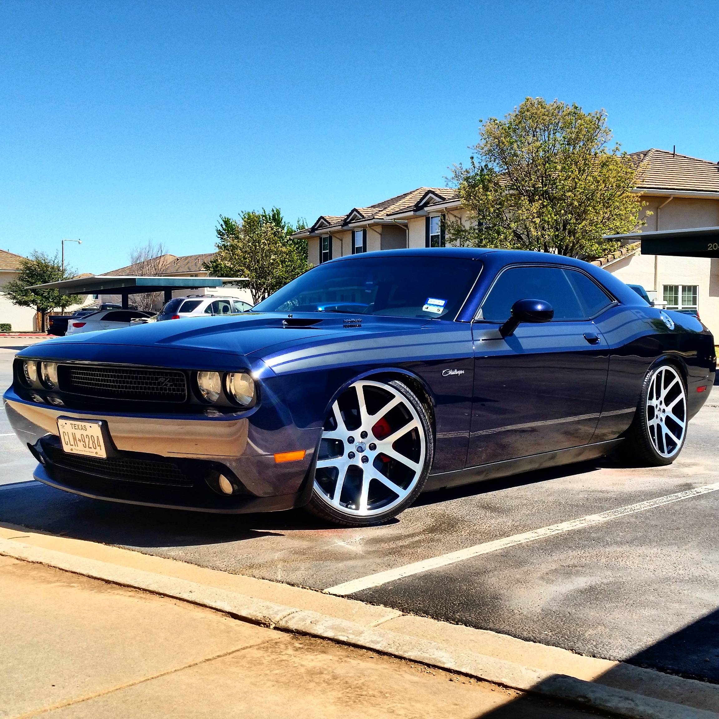 photo 1 Dodge Challenger custom wheels 22x, ET , tire size 245/30 R22. x ET 265/30 R