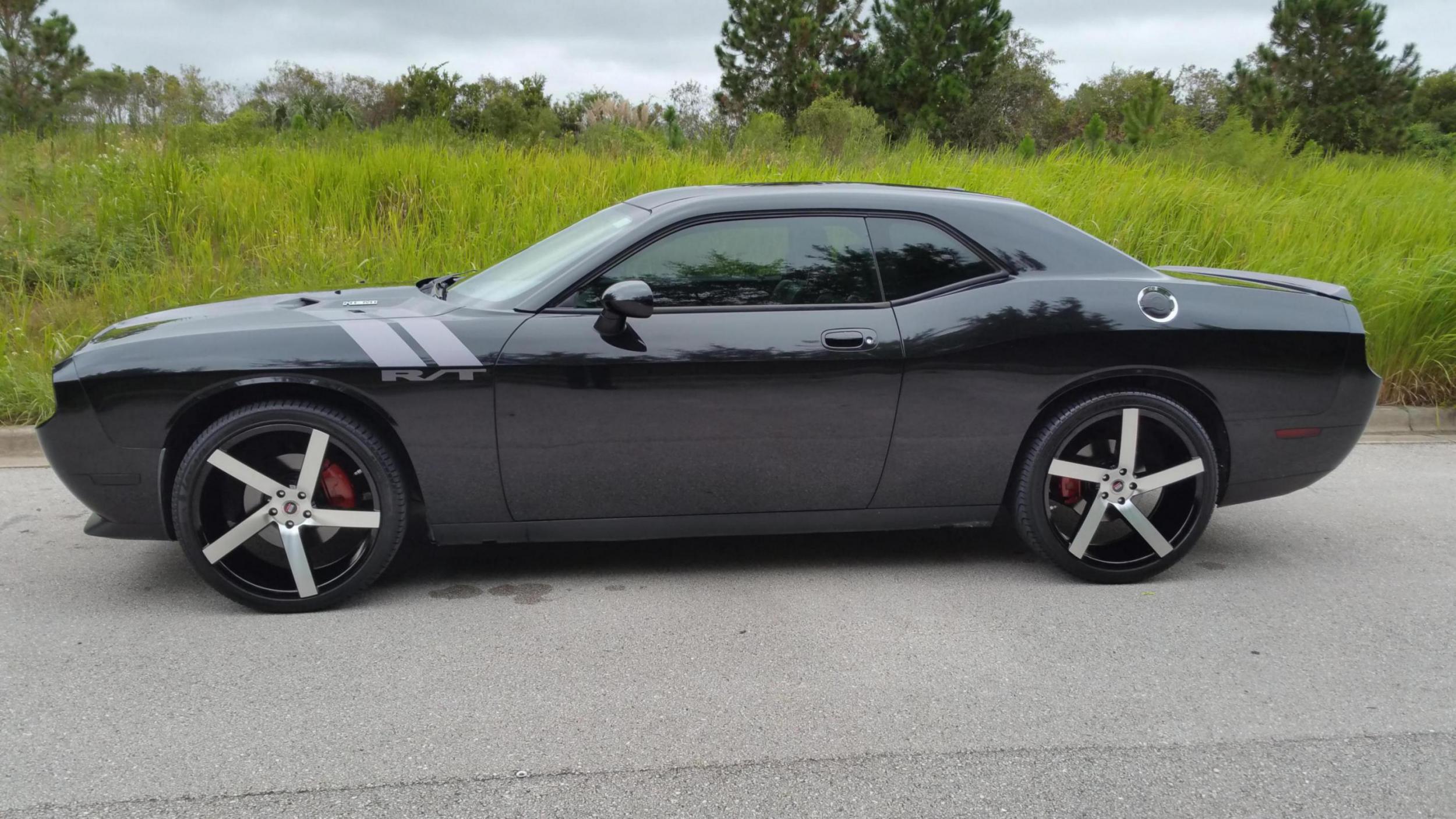photo 2 Dodge Challenger custom wheels 22x, ET , tire size X R22. x ET