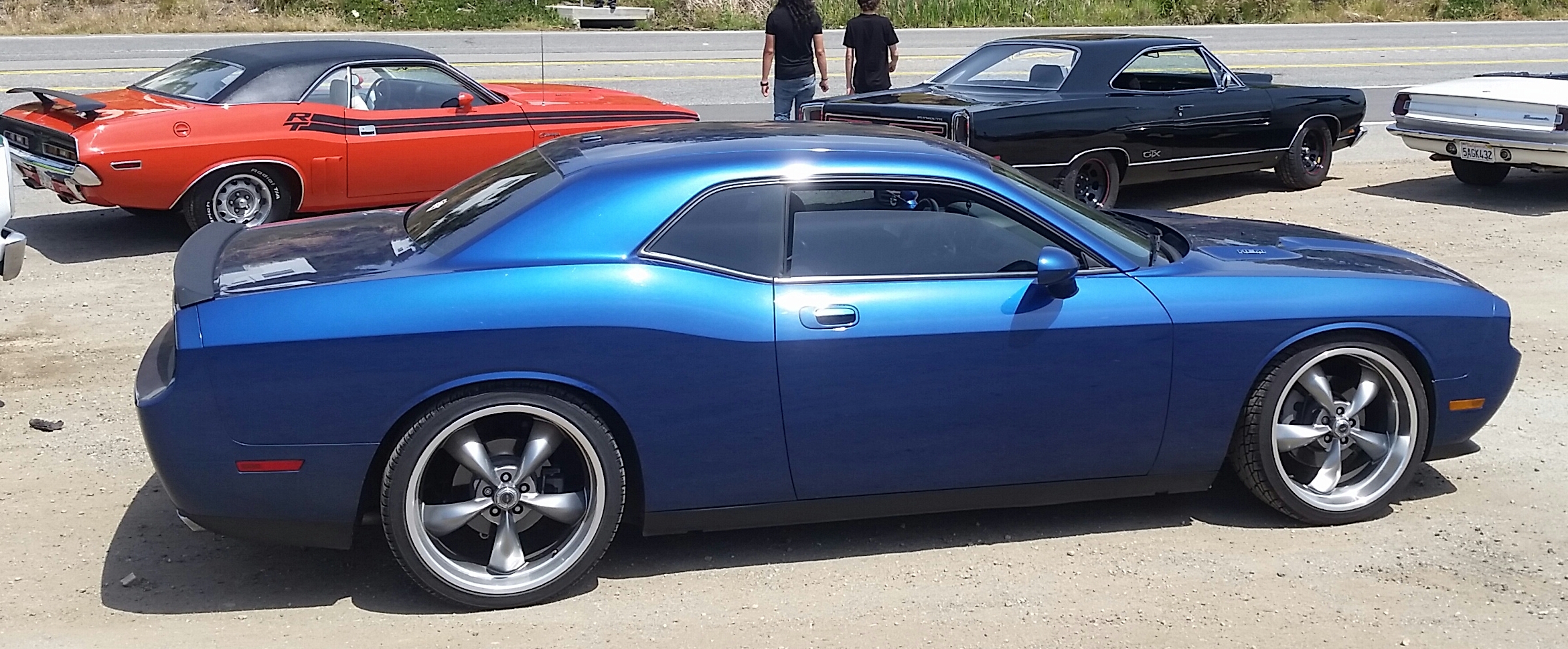photo 1 Dodge Challenger custom wheels American Racing Torq Thrust M 22x9.5, ET , tire size 265/35 R22. x ET