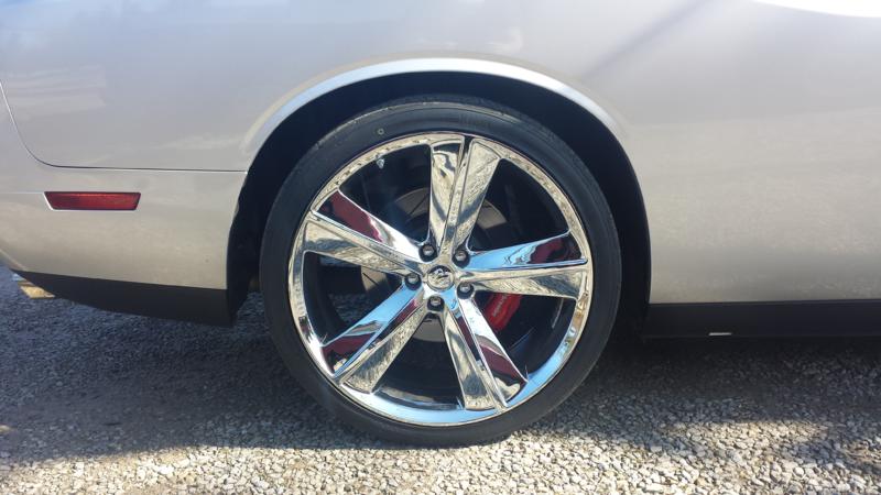photo 1 Dodge Challenger custom wheels 20x9.0, ET +18, tire size 245/40 R20. 22x10.0 ET+18 285/30 R22