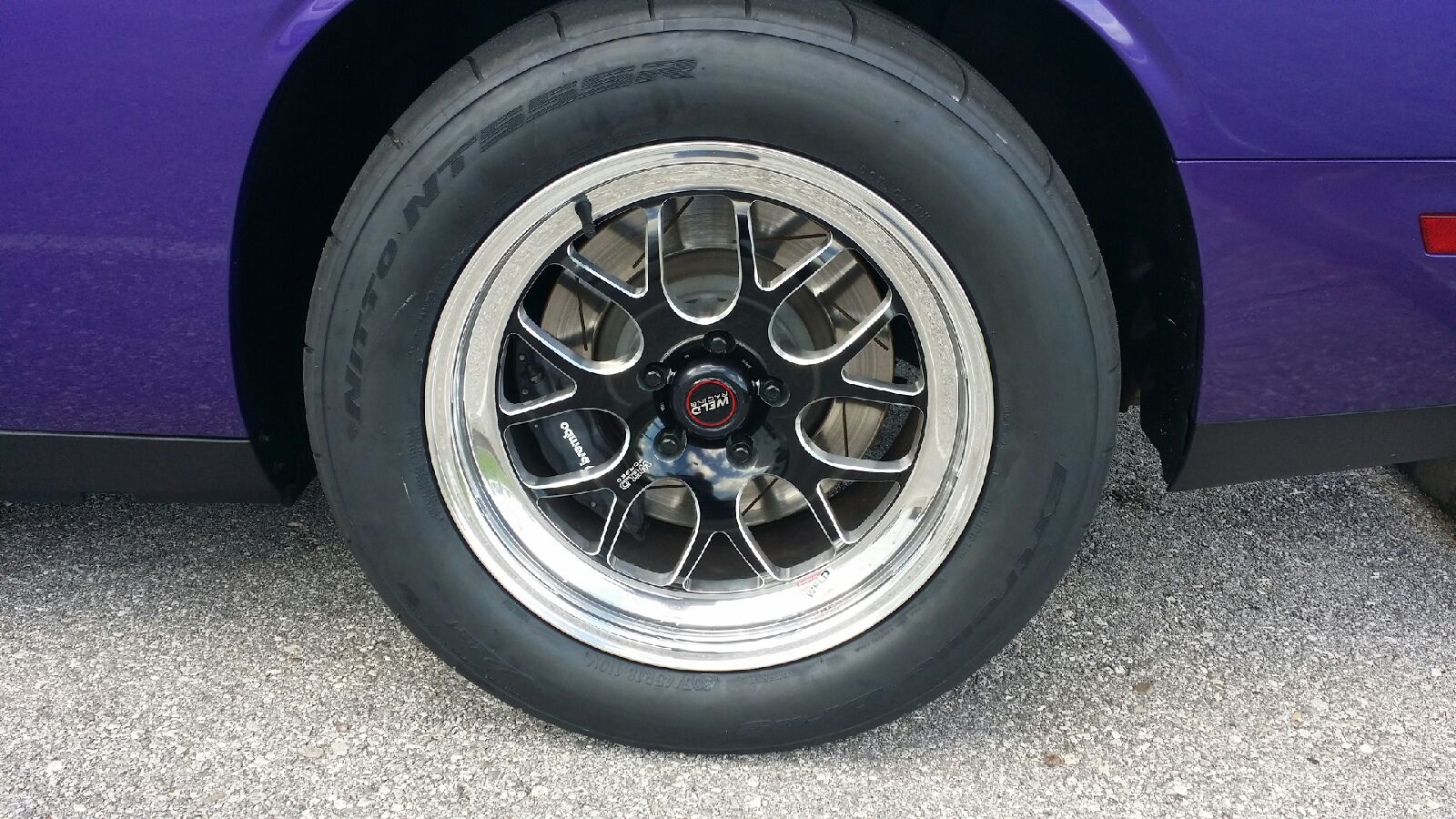 photo 1 Dodge Challenger custom wheels Weld S77 18x8.0, ET , tire size 305/45 R18. 18x10.0 ET