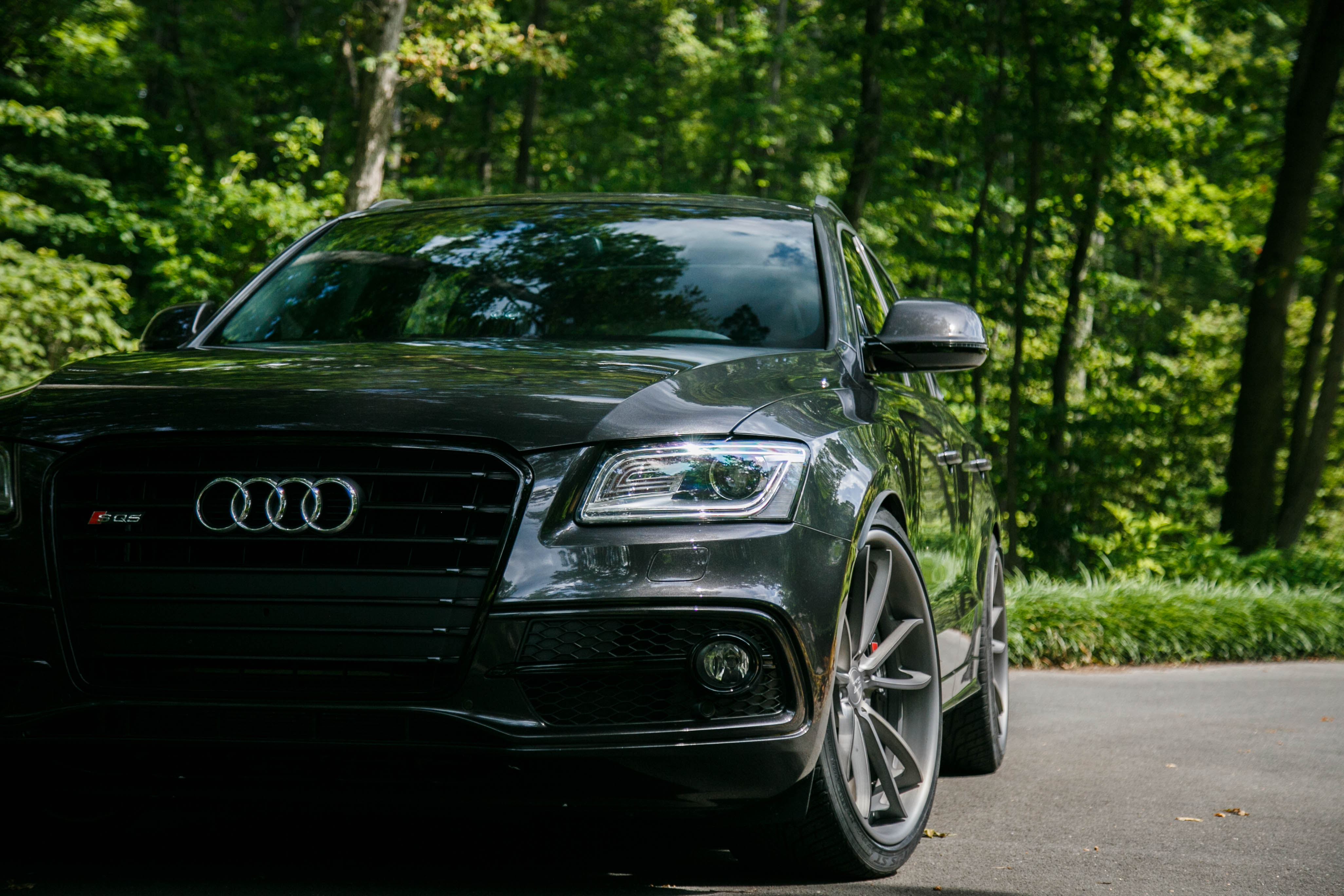 photo 2 Audi Q5 custom wheels BLK  501GTR 22x10.0, ET +25, tire size 265/35 R22. x ET 