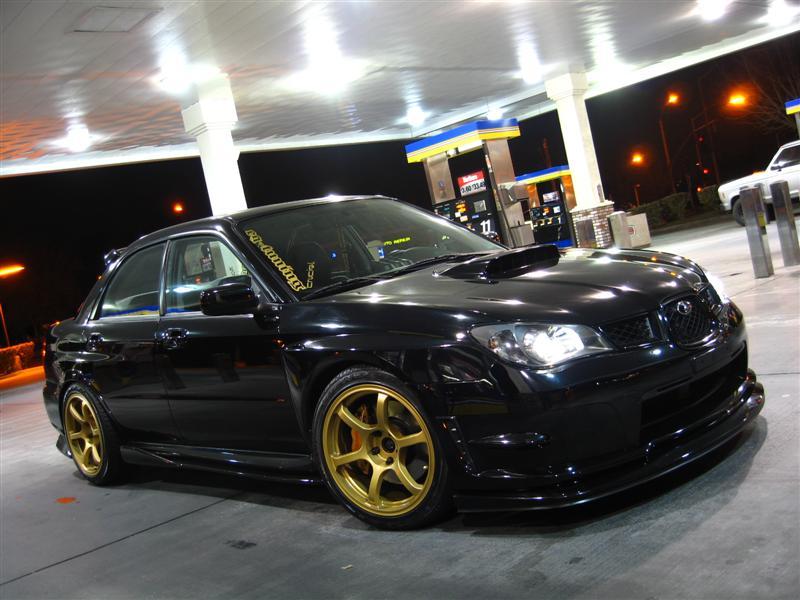 photo 2 Subaru Impreza WRX STi custom wheels Rota Boost 18x9.0, ET +30, tire size 235/40 R18. x ET