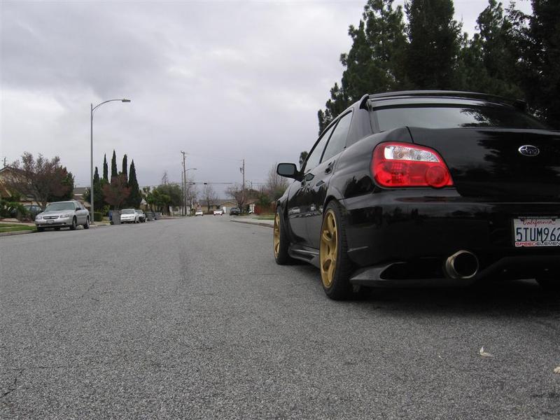 photo 5 Subaru Impreza WRX STi custom wheels Rota Boost 18x9.0, ET +30, tire size 235/40 R18. x ET