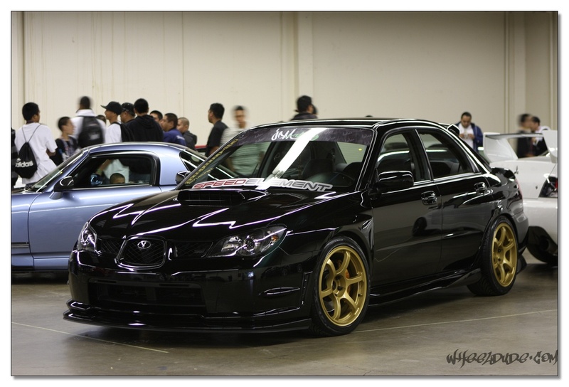 photo 8 Subaru Impreza WRX STi custom wheels Rota Boost 18x9.0, ET +30, tire size 235/40 R18. x ET