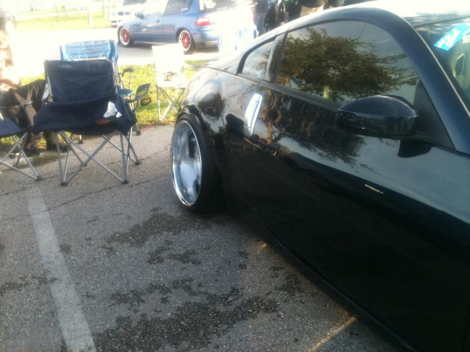 photo 4 Nissan 350Z custom wheels Work Euroline DH 19x10.0, ET -9, tire size 225/35 R19. 19x11.0 ET-21 245/35 R19