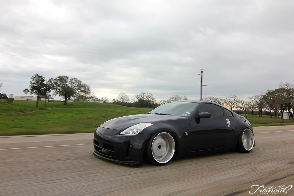 photo 9 Nissan 350Z custom wheels Work Euroline DH 19x10.0, ET -9, tire size 225/35 R19. 19x11.0 ET-21 245/35 R19