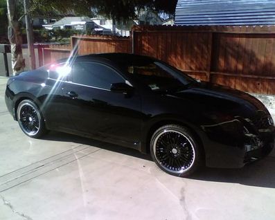 photo 1 Nissan Altima custom wheels KMC 127 Dime  20x, ET , tire size 245/35 R20. x ET 