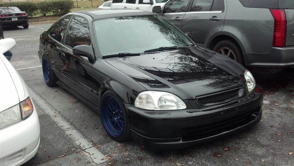 photo 1 Honda Civic custom wheels XXR  521 16x8.0, ET +20, tire size 205/40 R16. 16x8.0 ET+17 