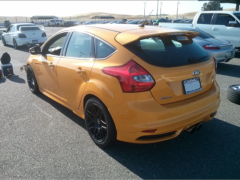 photo 2 Ford Focus ST custom wheels Forgestar F14 17x, ET , tire size 245/40 R17. x ET 