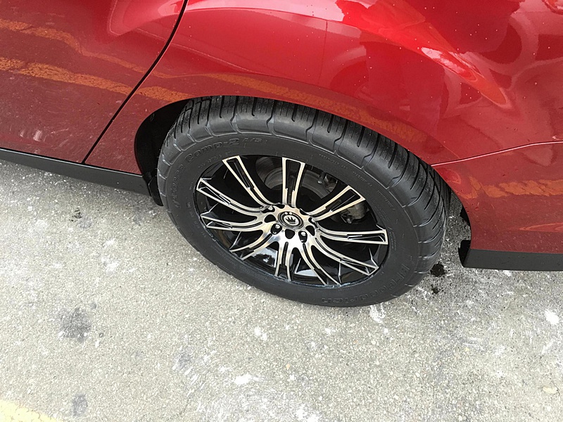 photo 1 Ford Focus custom wheels   16x7.5, ET +40, tire size 245/50 R16. x ET 