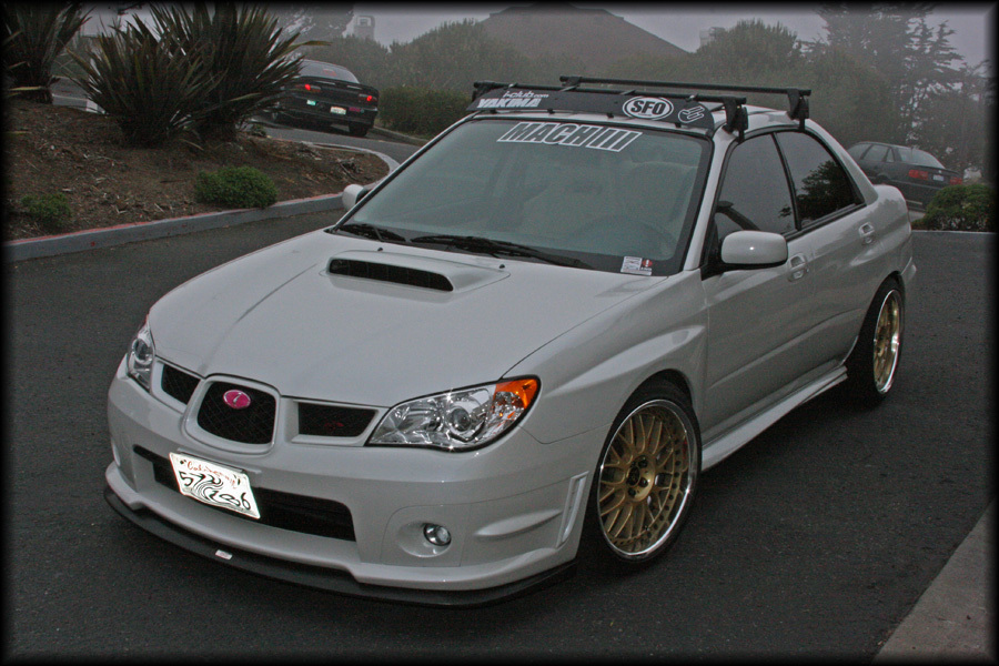 photo 8 Subaru Impreza WRX custom wheels Work Wheels VS-XX 18x10.0, ET +35, tire size 255/35 R18. x ET 