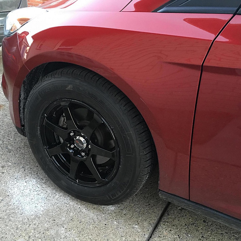 photo 1 Ford Focus custom wheels   15x, ET , tire size 205/65 R15. x ET 