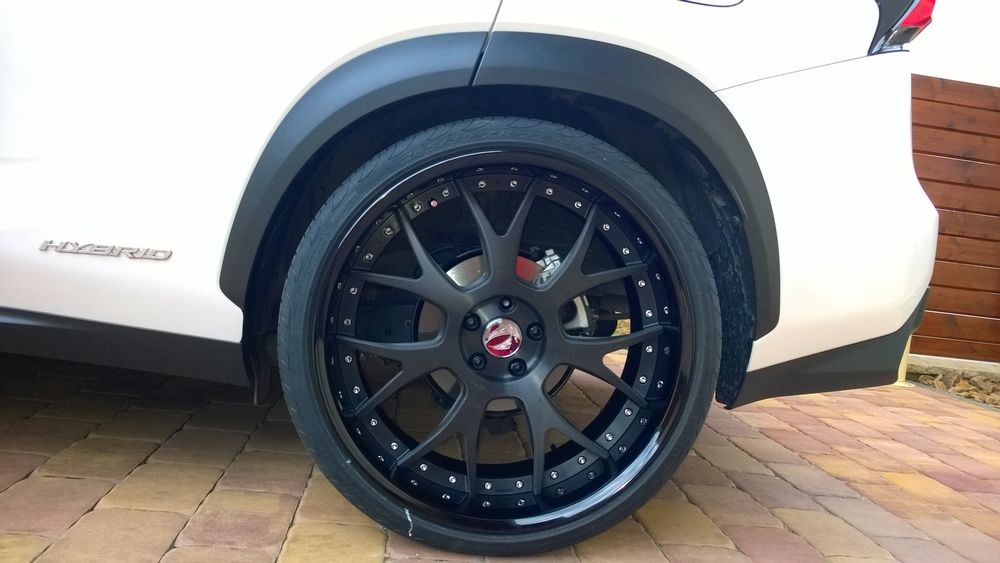 photo 1 Lexus NX 300h custom wheels AIMGAIN GIIM 22x10.5, ET +28, tire size 265/30 R22. 22x10.5 ET+8 