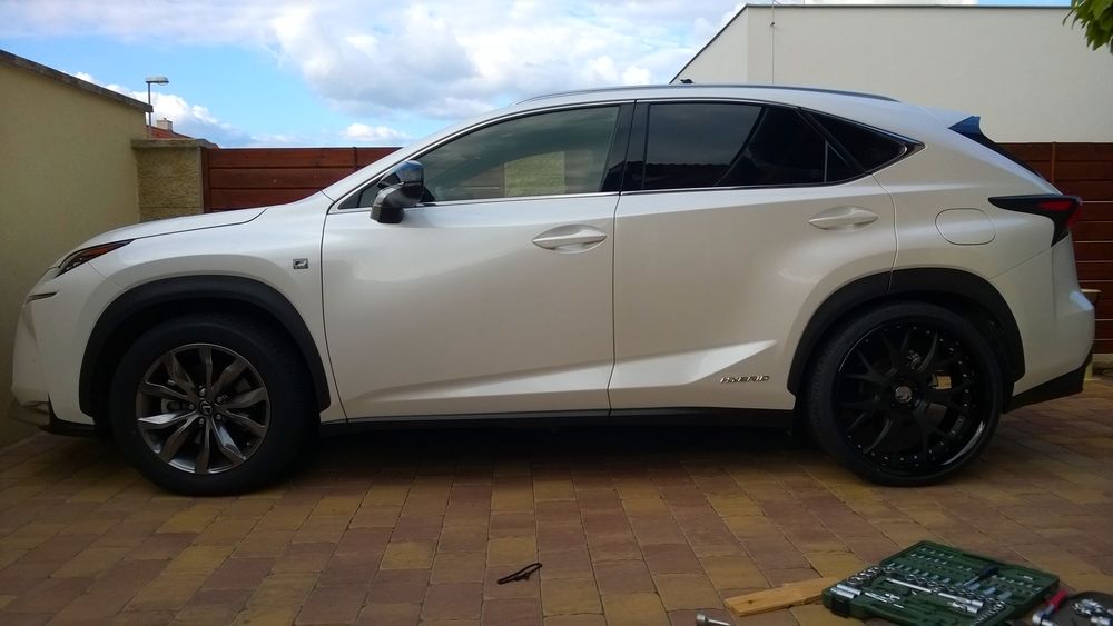 photo 5 Lexus NX 300h custom wheels AIMGAIN GIIM 22x10.5, ET +28, tire size 265/30 R22. 22x10.5 ET+8 