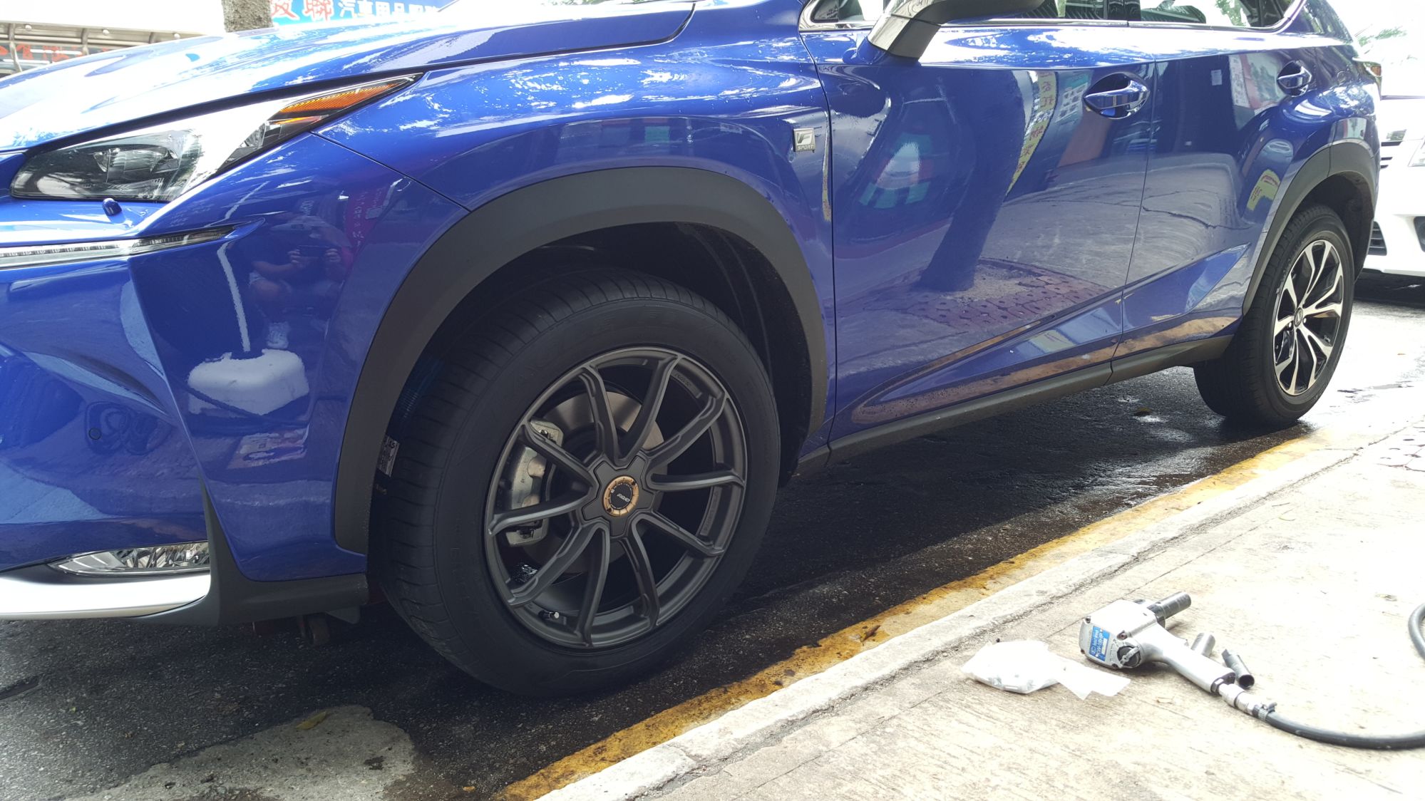 photo 1 Lexus NX 200t custom wheels Volk Rays 19x, ET , tire size 255/55 R19. x ET