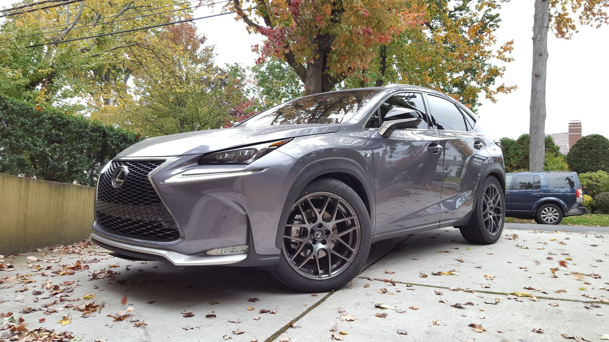 photo 2 Lexus NX 200t custom wheels AMR Dark Stainless 20x8.5, ET +30, tire size 245/50 R20. x ET